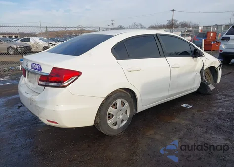 2014 Honda Civic Lx z USA, uszkodzony, nr VIN 19XFB2F58EE204112